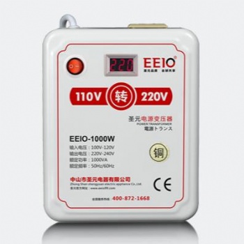 1000W 110V to 220V Transformer [With Voltage Display]