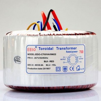 Toroidal Transformer 700W 267V to 80V [Can be customized]