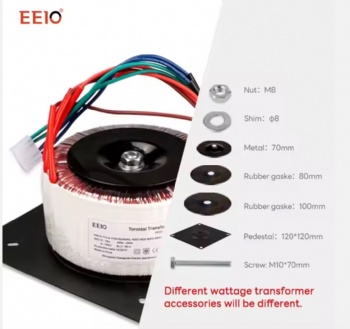 All Copper Factory Supply 150w Toroidal Low Frequency Transformer Voltage Can Be Customized