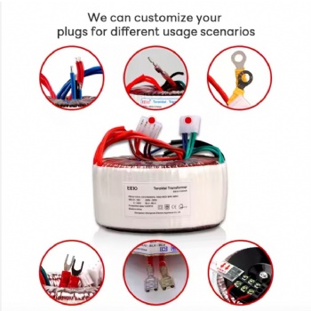 All Copper Factory Supply 150w Toroidal Low Frequency Transformer Voltage Can Be Customized