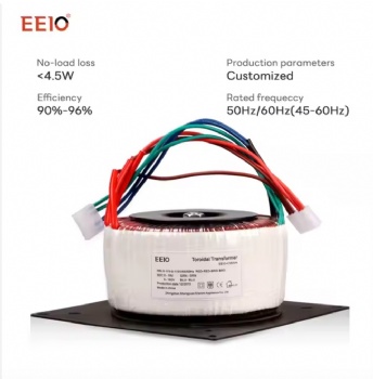 All Copper Factory Supply 150w Toroidal Low Frequency Transformer Voltage Can Be Customized